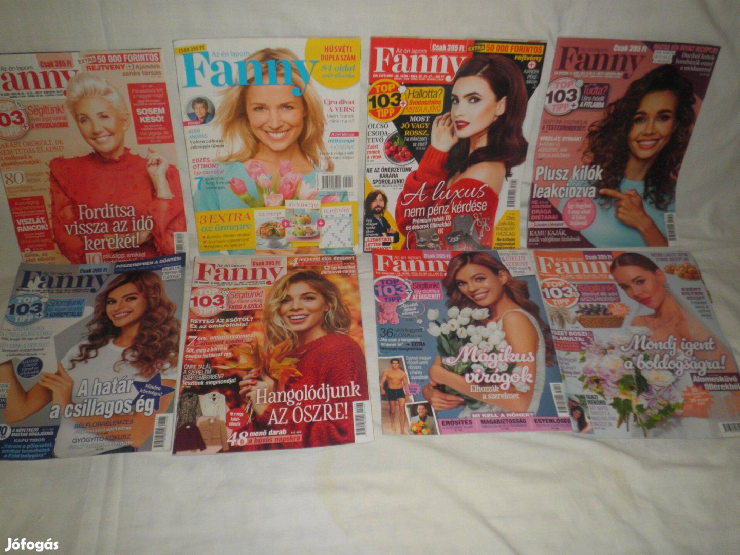 8db ujj Fanny magazinok