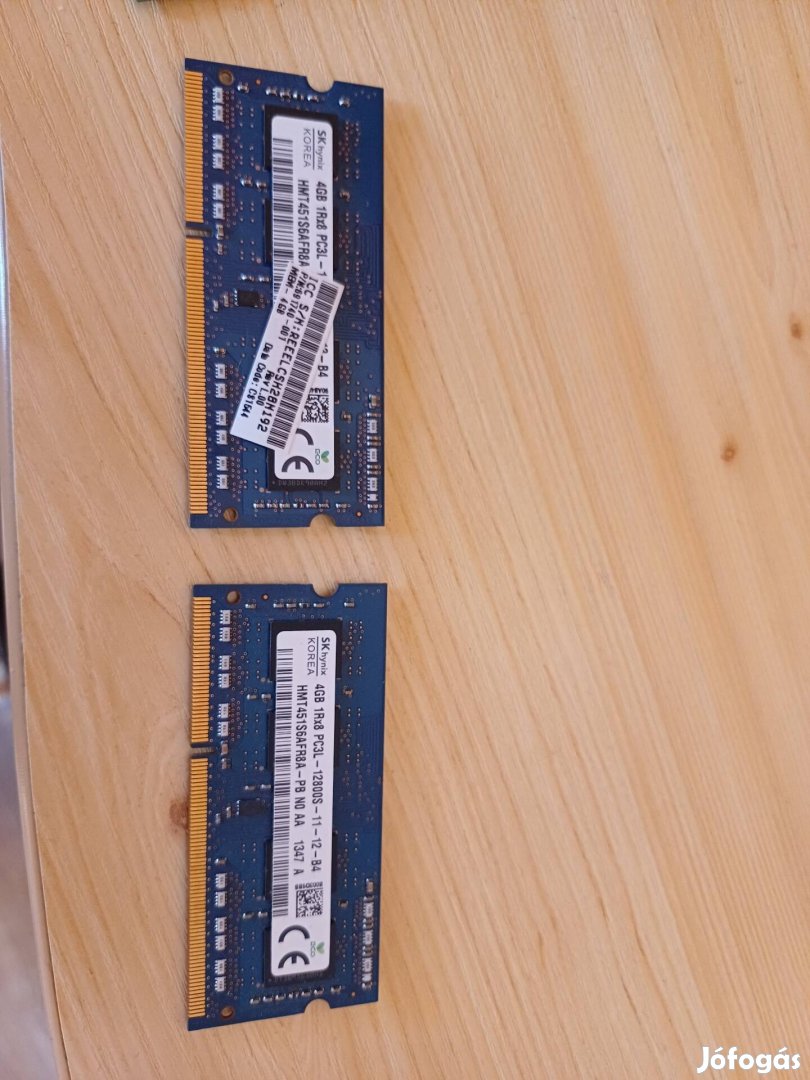 8gb DDR3 notebook laptop memória