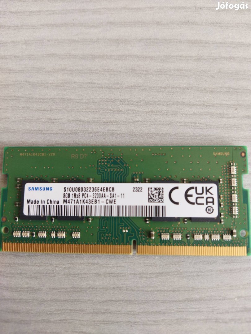 8gb ddr4 laptopmemória (3200Mzh)