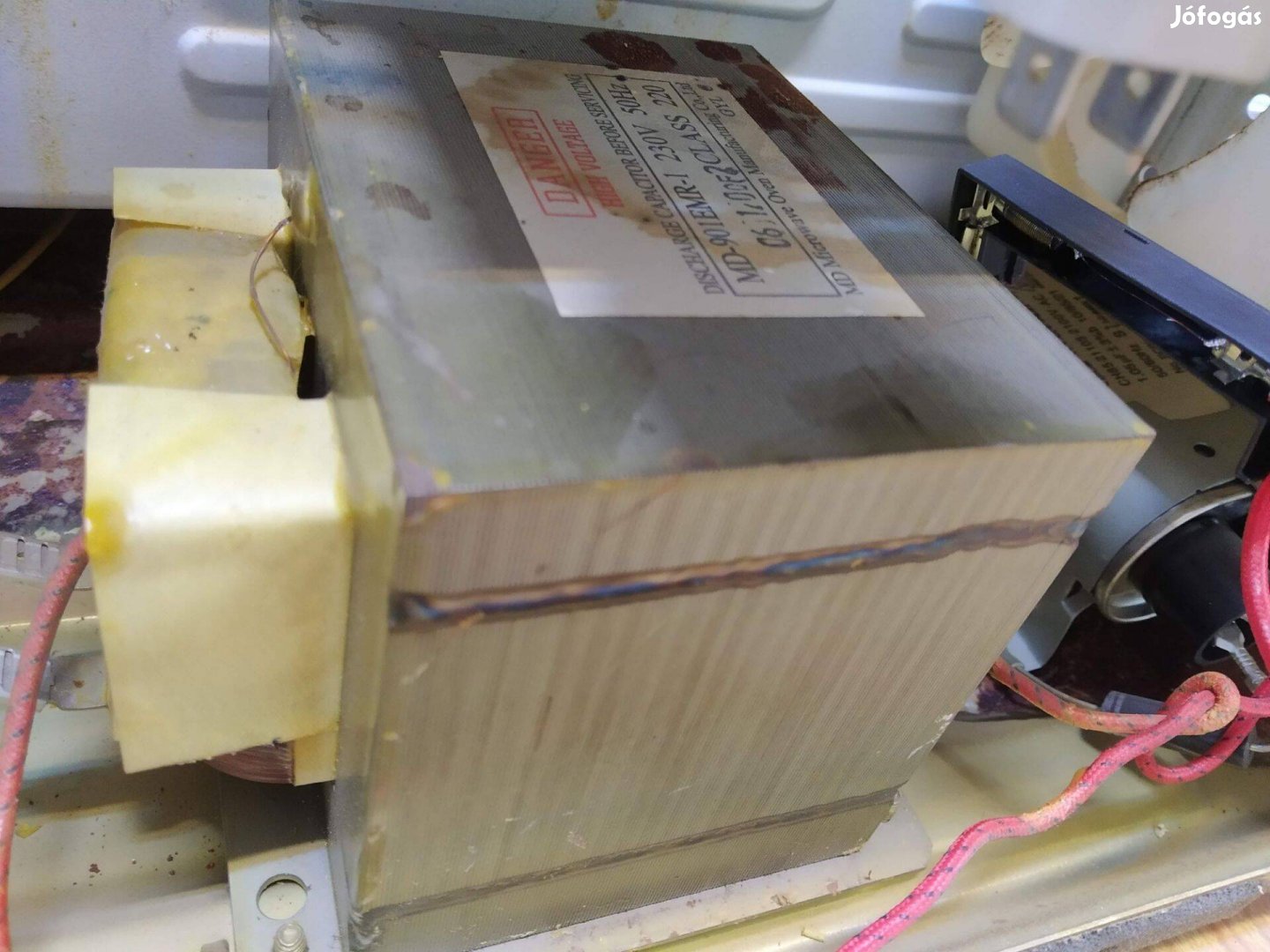900W MD-901EMR-1Mikrohullámú sütő trafó Pure copper CU transzformátor