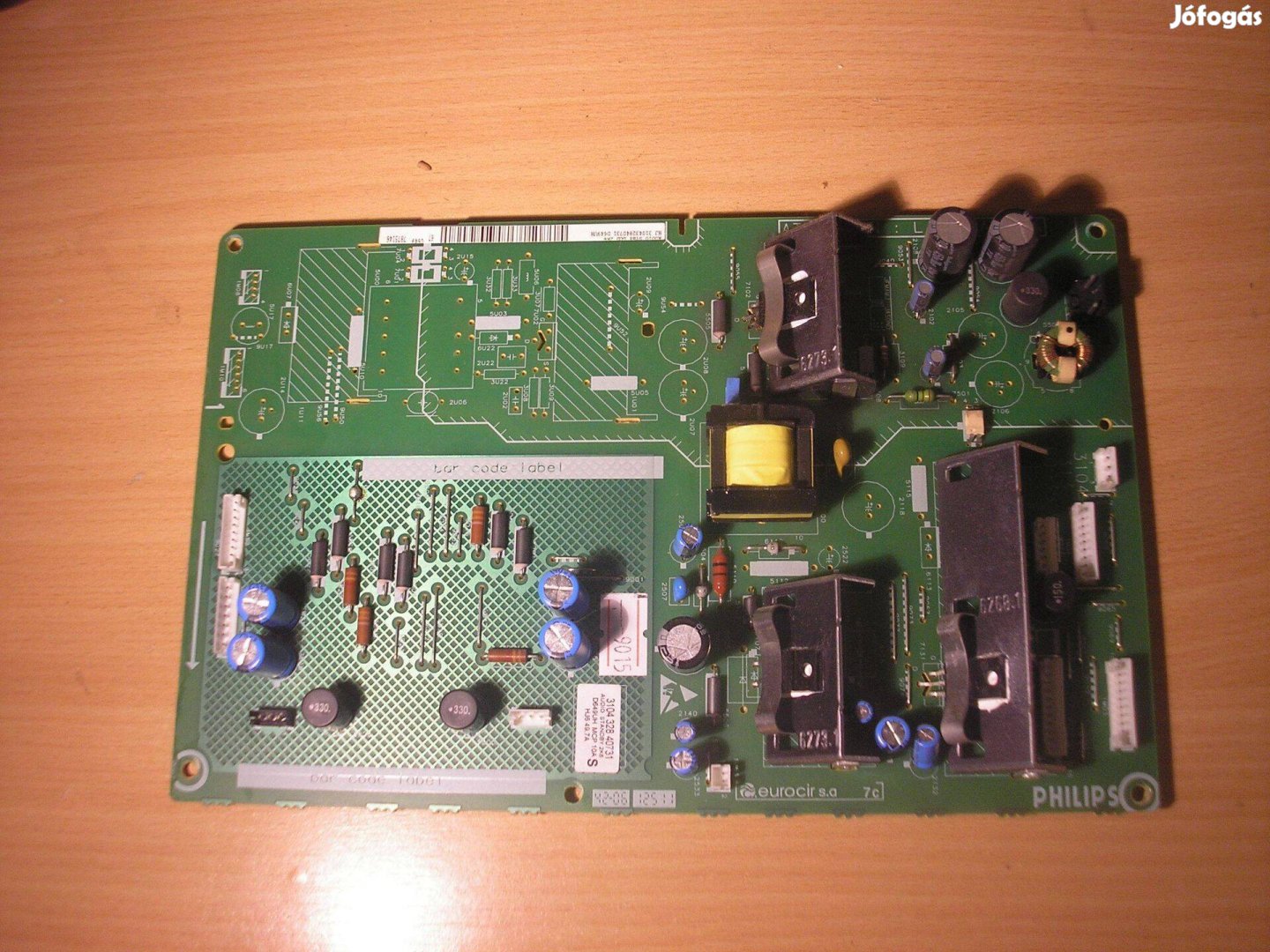 9015 Philips 32PF9551/10 tápegység segédtáp végfok 310432840731 3104 3