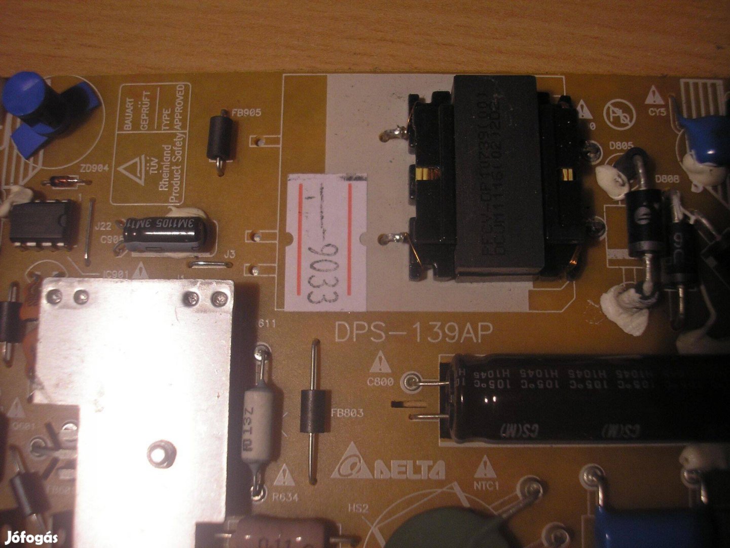 9033 Philips Delta tápegység DPS-186FP A 2950276805