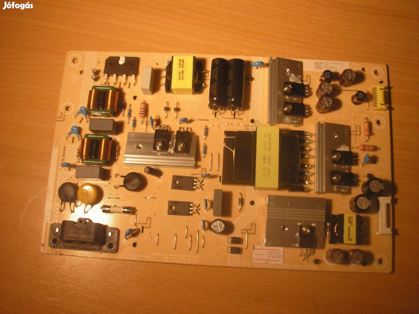 9036 Philips 43Pus8505 tápegység TPV 715GA052-P01-010-003M Pltvkq391XA