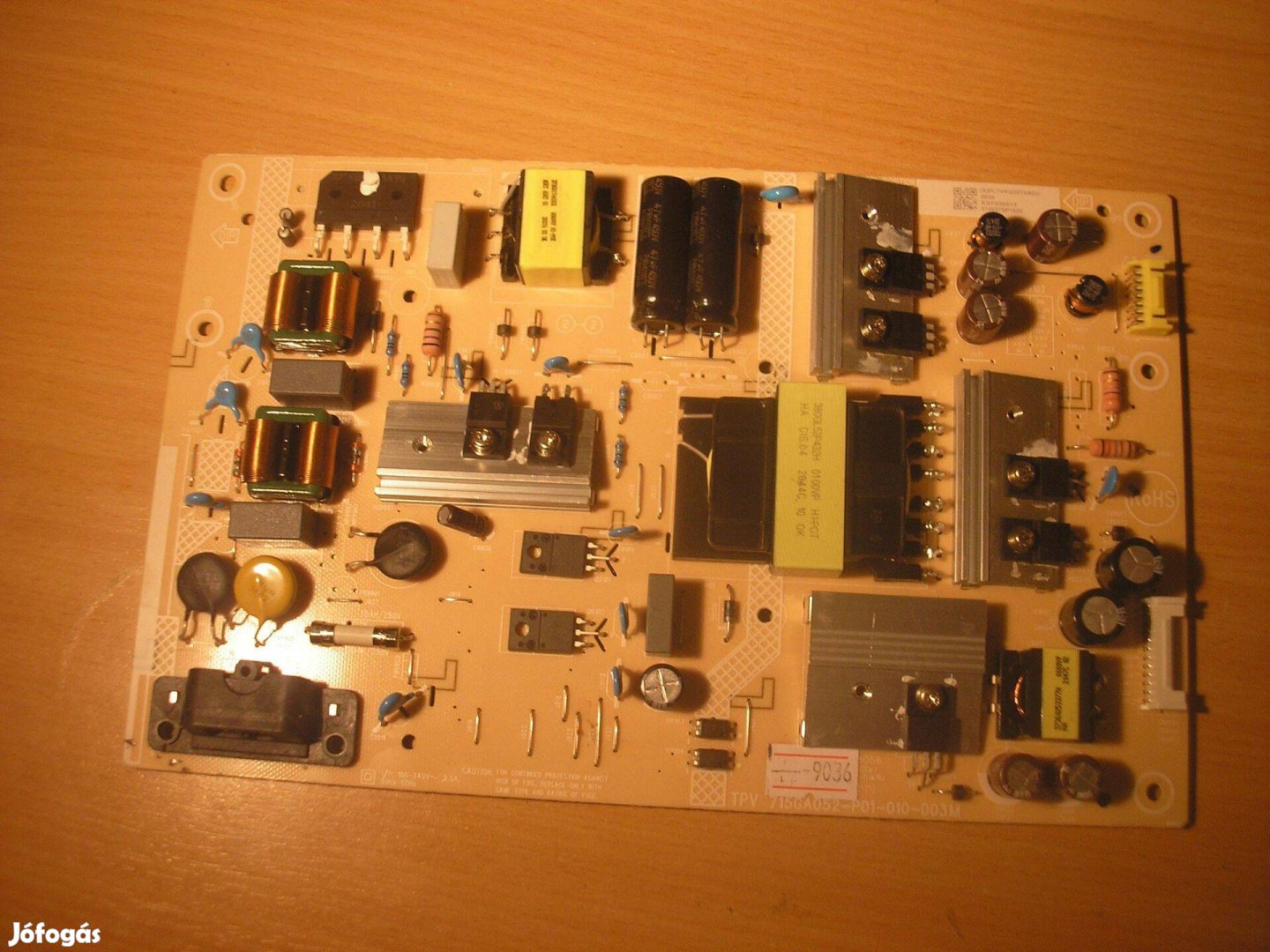 9036 Philips 43Pus8505 tápegység TPV 715GA052-P01-010-003M Pltvkq391XA