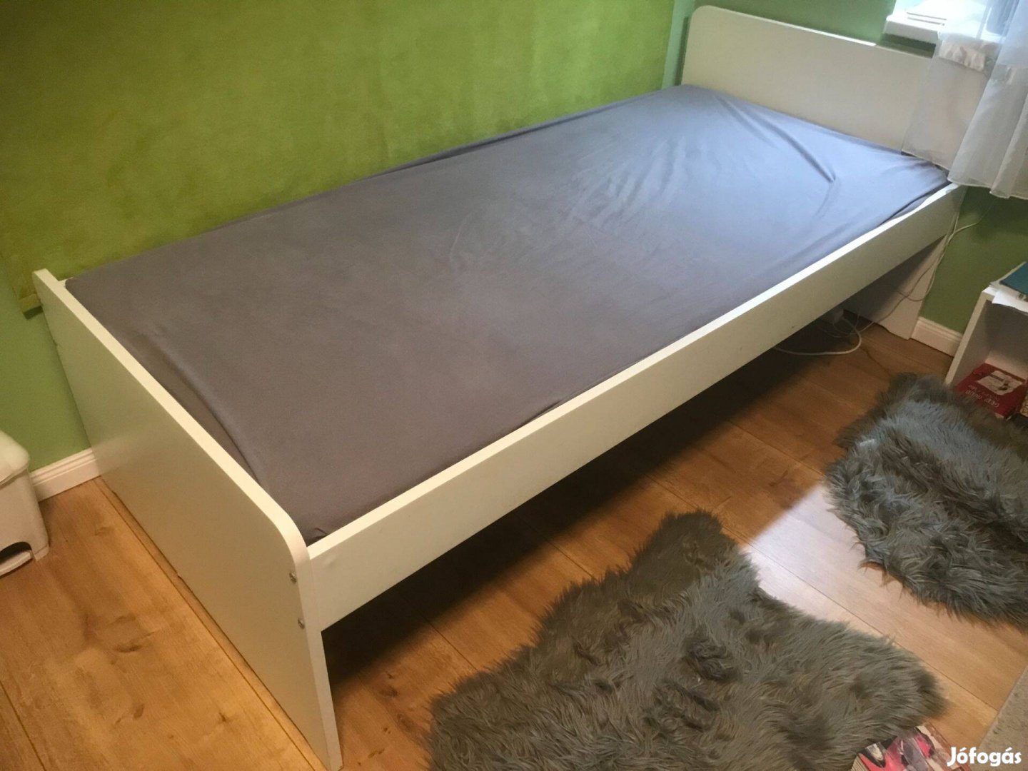 90X200-as IKEA ágy + ágyrács