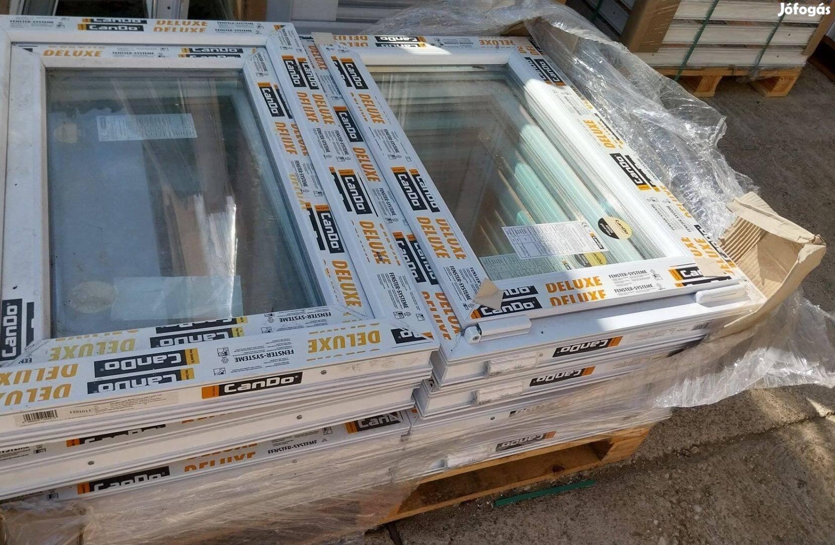 90*60 műanyag ablak bukó-nyíló 33.000.-Ft