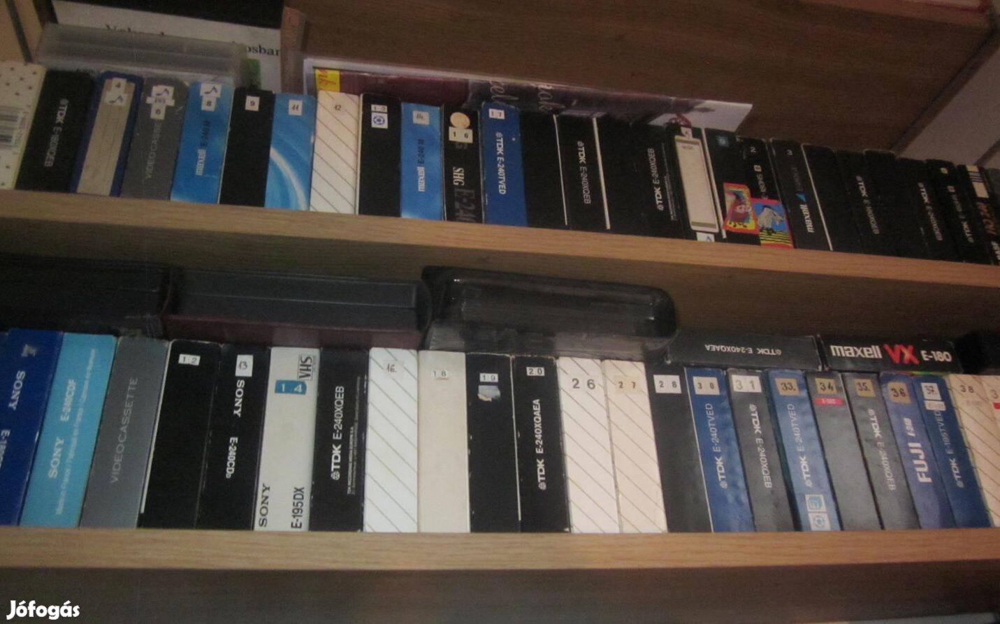 90 db VHS videókazetta
