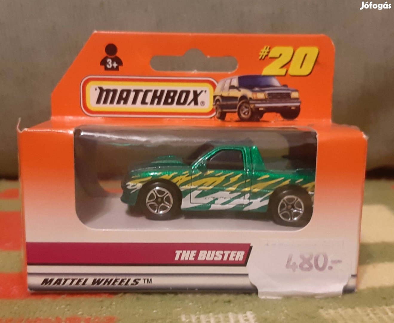 90-es évek Matchbox The Buster (20) kocsi autó jármű