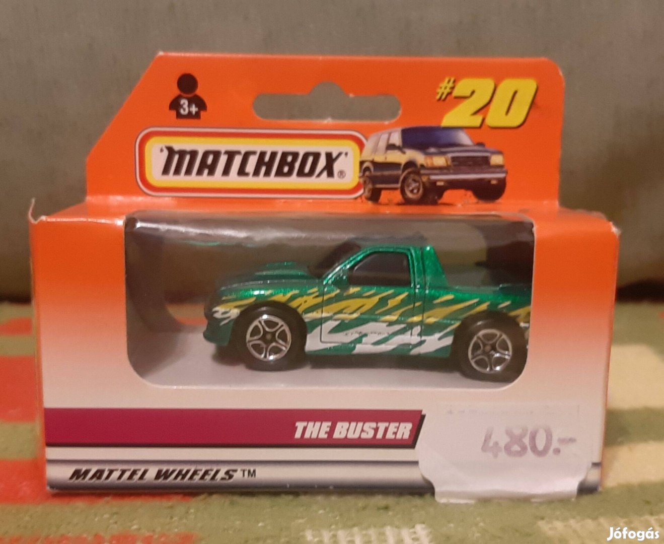 90-es évek Matchbox The Buster (20) kocsi autó jármű