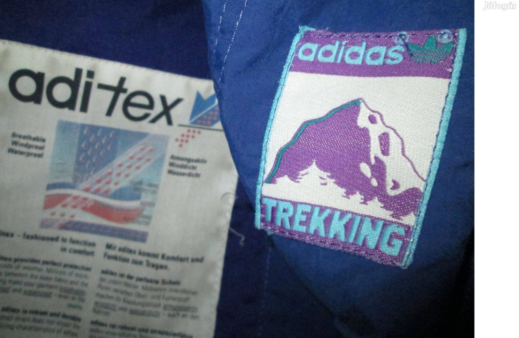 90's Adidas Aditex Trekking kabát / Made in Hungary