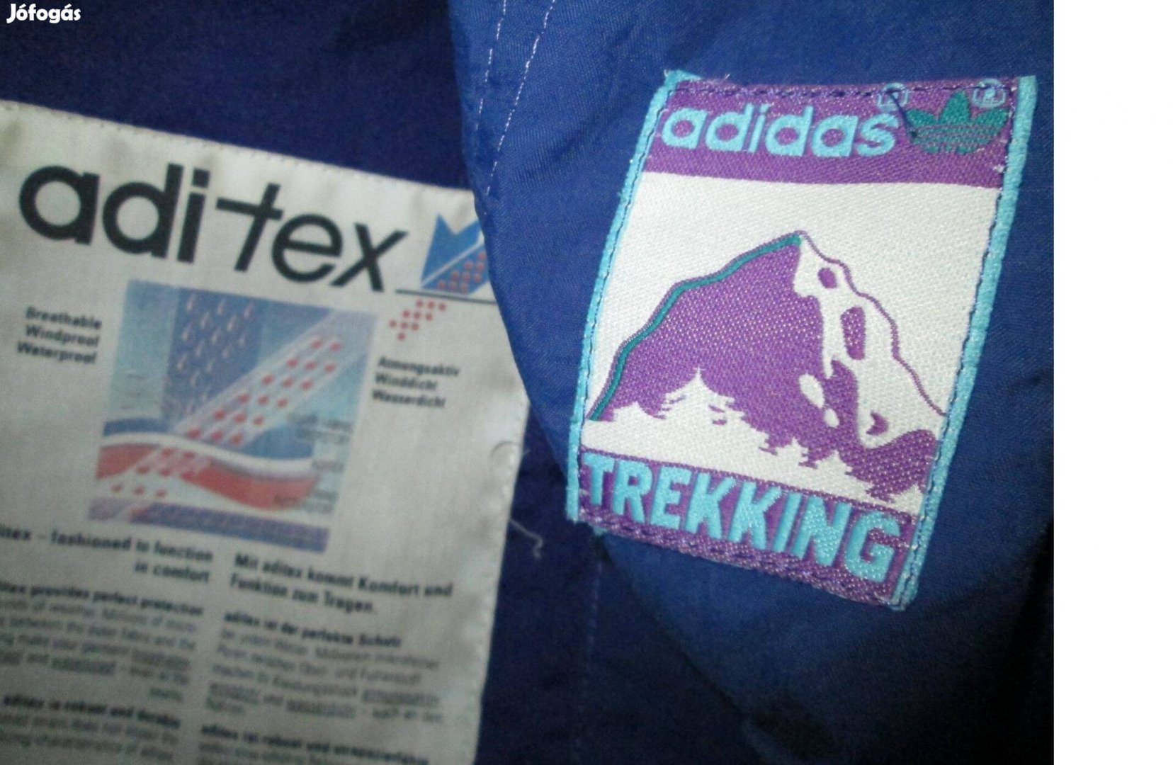 90's Adidas Aditex Trekking kabát / Made in Hungary