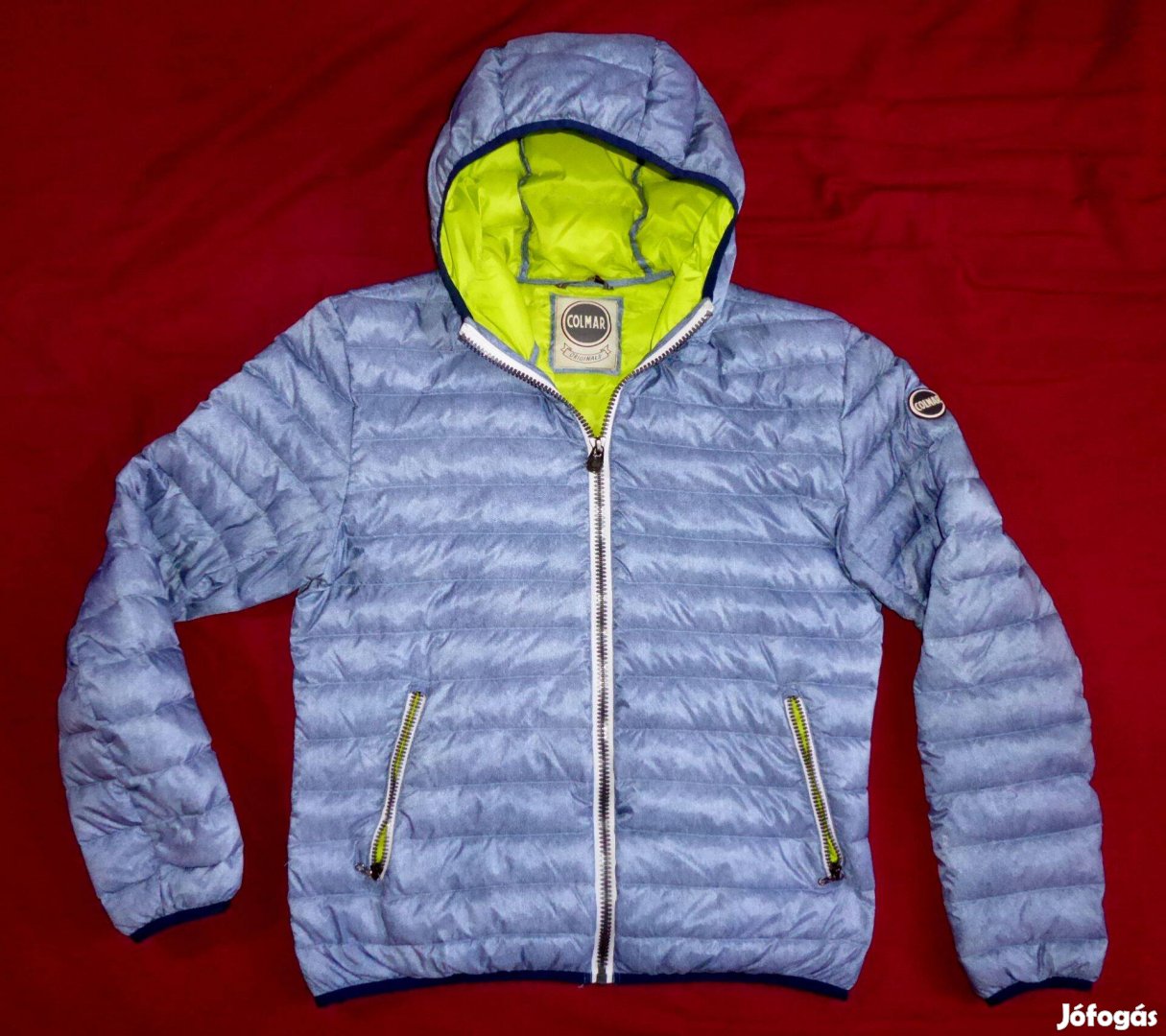 90ezres Colmar férfi L méretű kapucnis dzseki kabát
