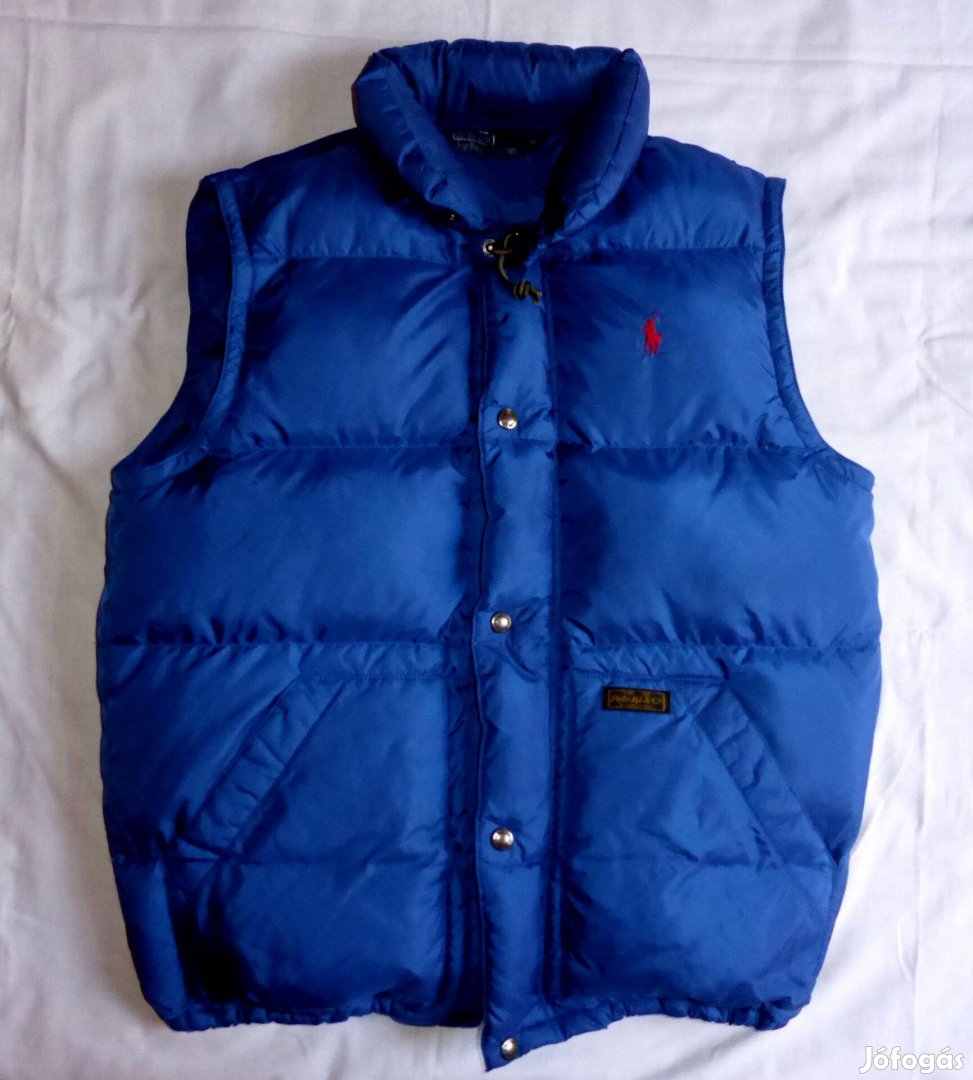 90ezres Polo Ralph Lauren M méretű toll mellény olcsón