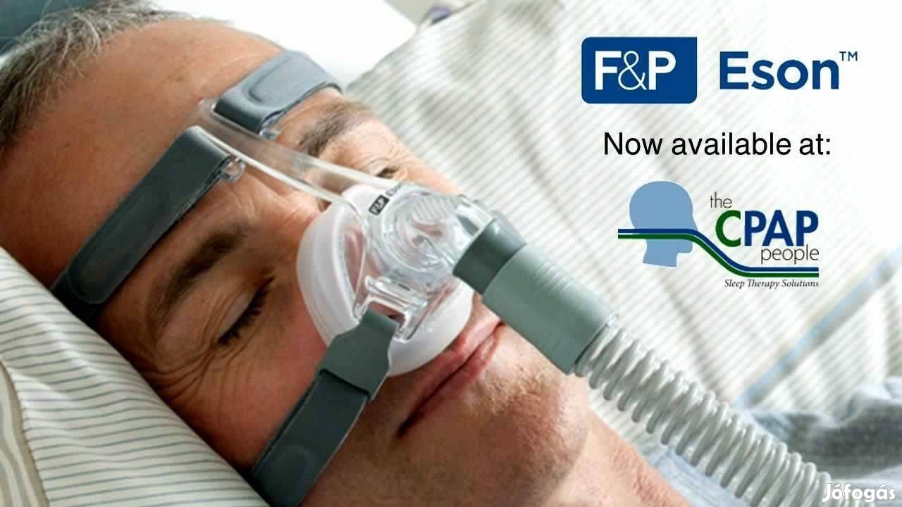 90ezres Új CPAP Fisher & Paykel nasal orrmaszk, maszk, 4 orrpárnával