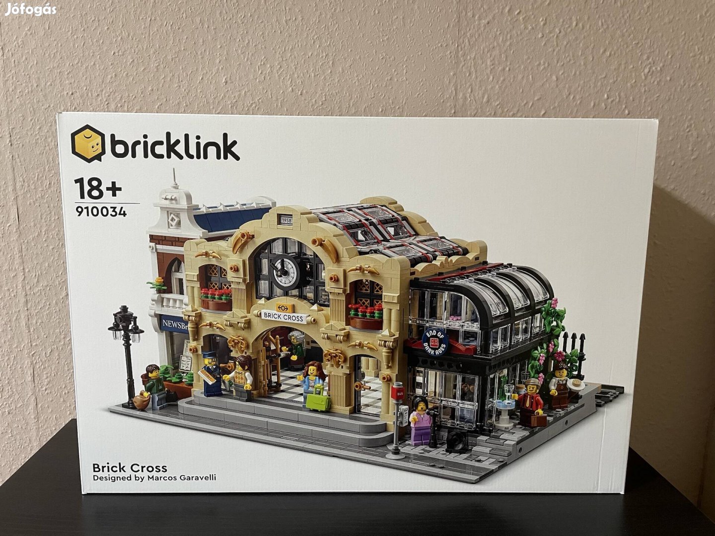 910034 LEGO Brick Cross Train Station