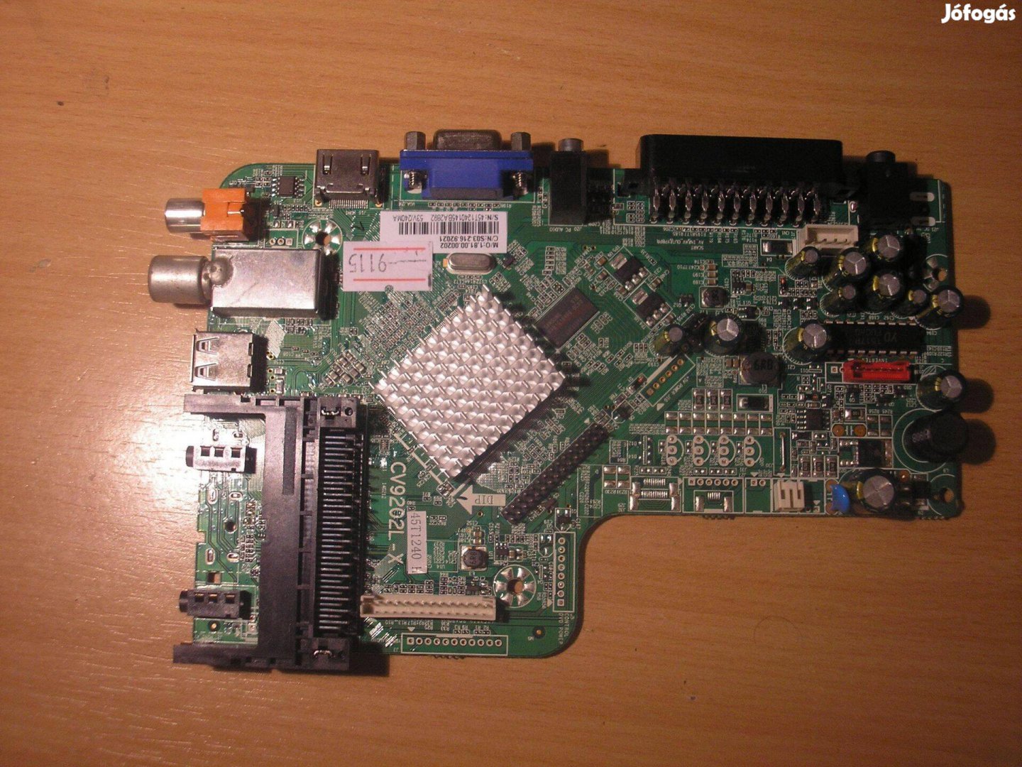 9115 Vortex CV9202L-X mainboard