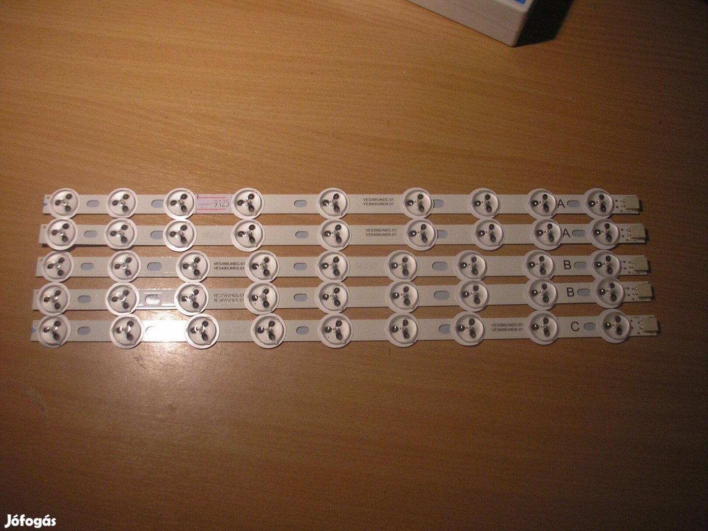 9125 Philips 39PFL3008H LEd háttérfény szett VES390UNDC-01