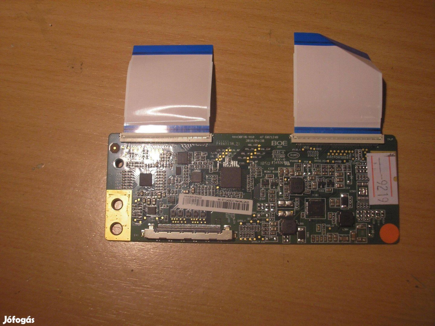 9219 Wegavision FHD43A 43A T-CON HV430FHD-N10 47-6021249