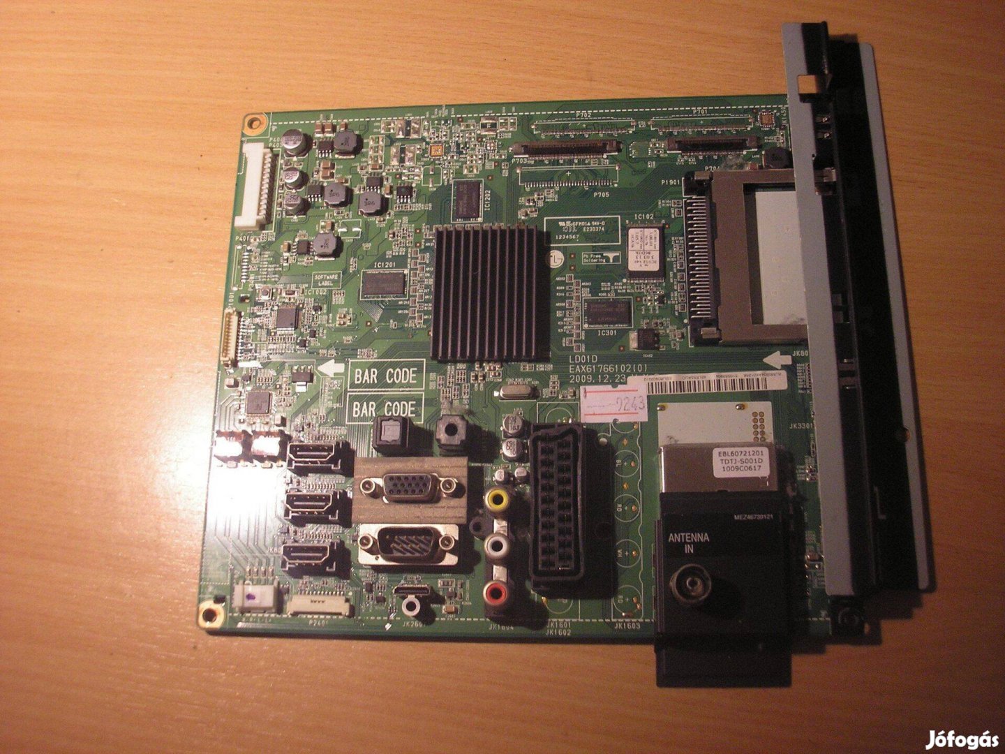 9243 LG 42LE5300 mainboard EAX61766102 (0) EBU60902212