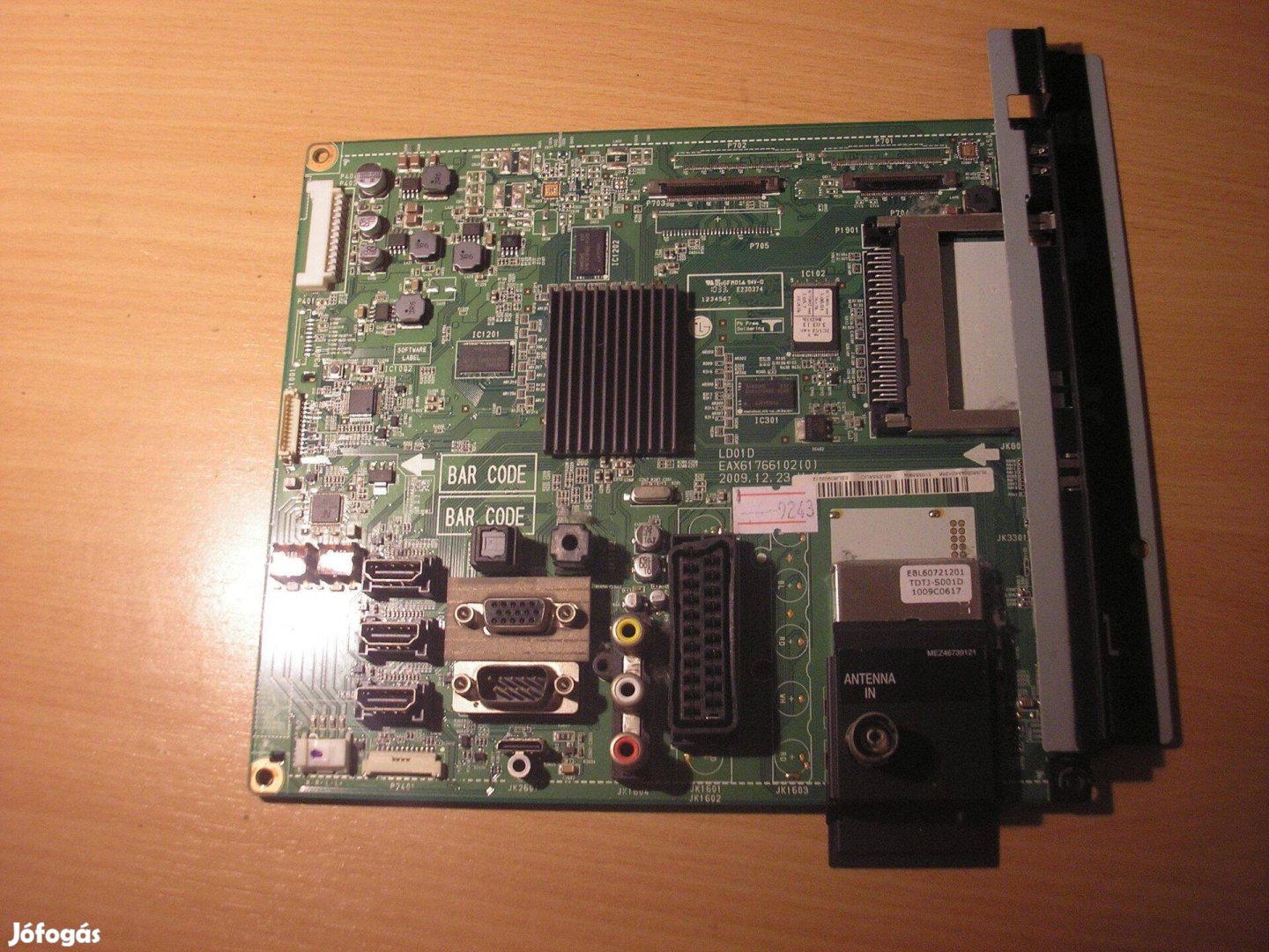 9243 LG 42LE5300 mainboard EAX61766102 0 EBU60902212