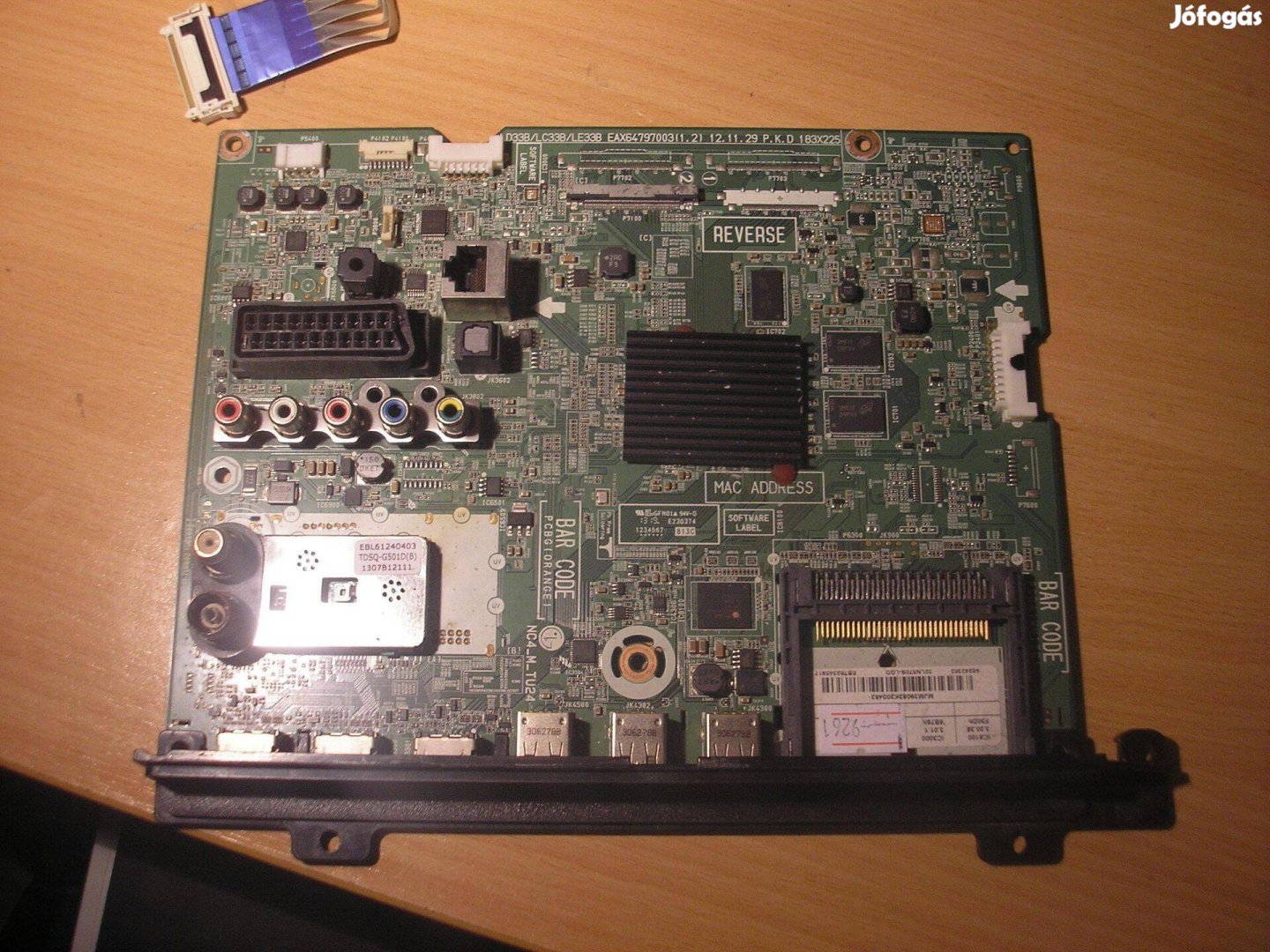 9261 LG 32LN570S mainboard EAX64797003 (1.2) EBT62700101