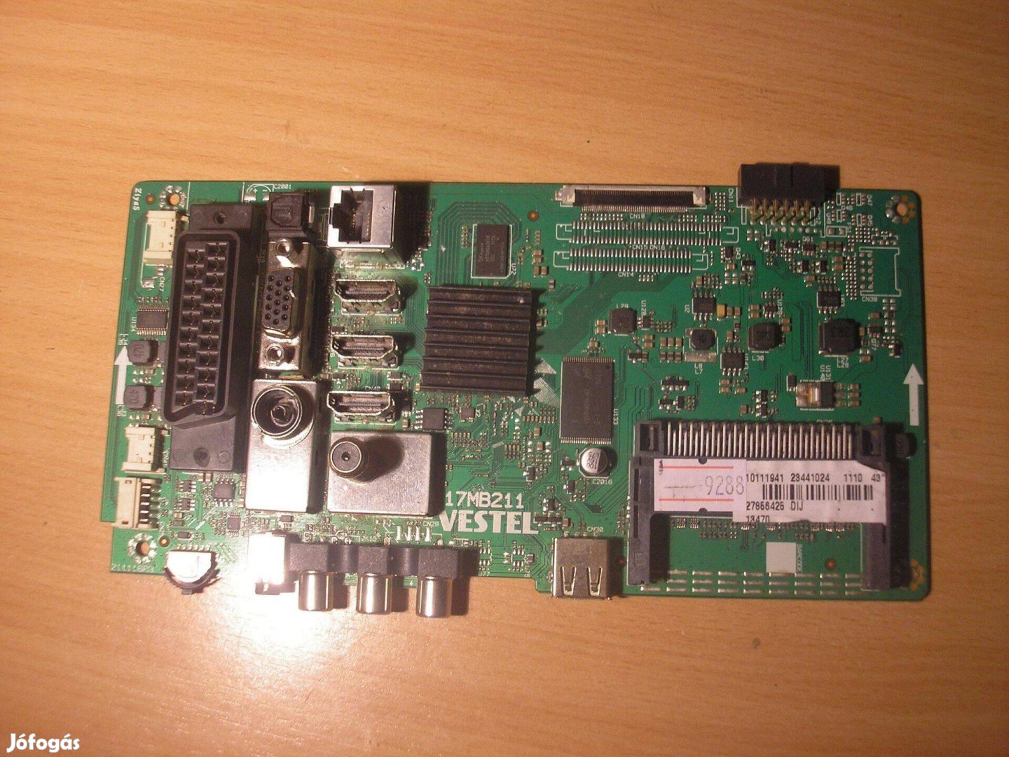 9288 hibás Vestel 17MB211 mainboard