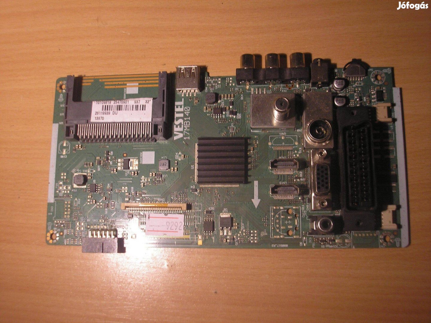 9292 Telefunken TE32269S27Yxdw Vestel 17MB140 mainboard