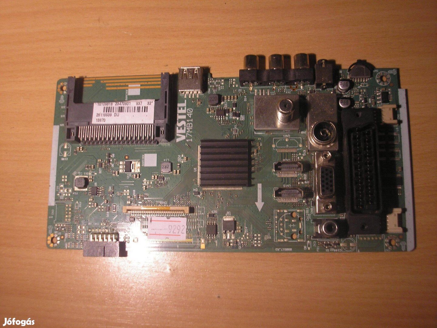 9292 Telefunken TE32269S27Yxdw Vestel 17MB140 mainboard