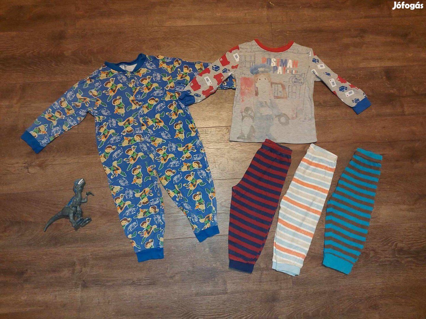 92-98-as fiú pizsama csomag 5 db-os