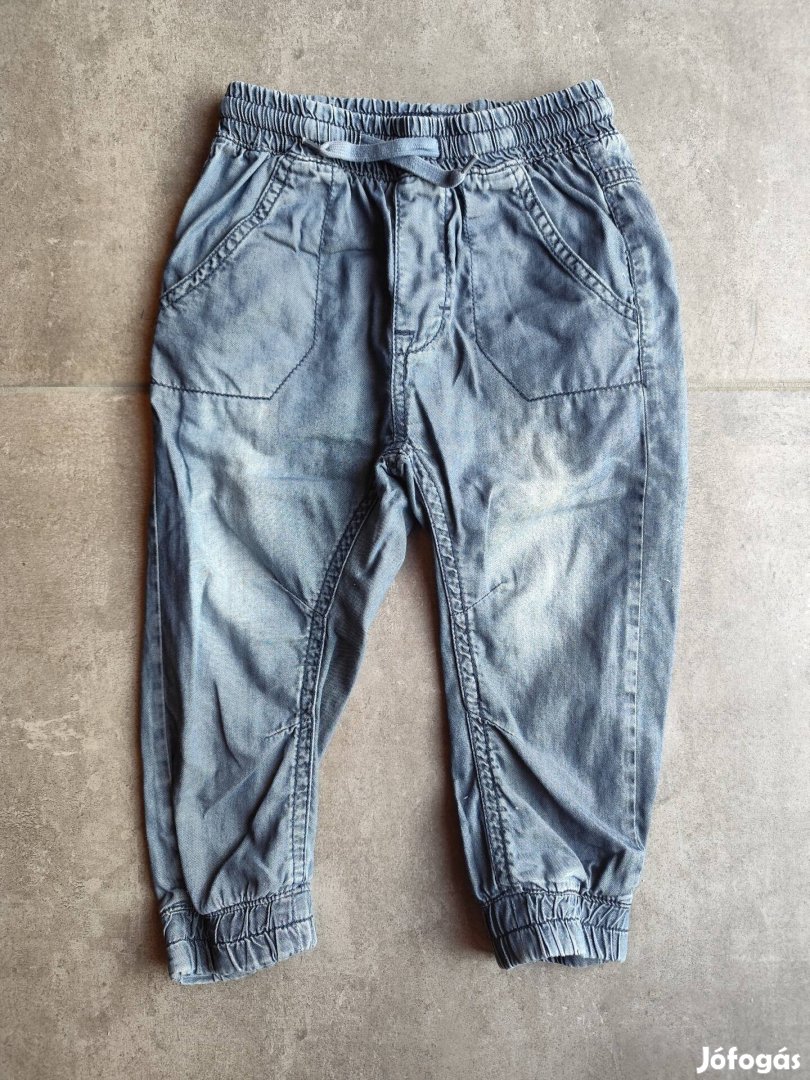 92-es aktív kötős vékony farmernadrág