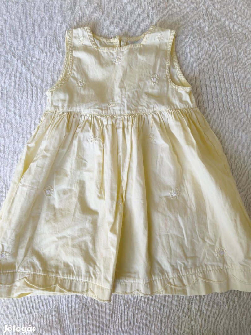 92-es sárga lányka ruha
