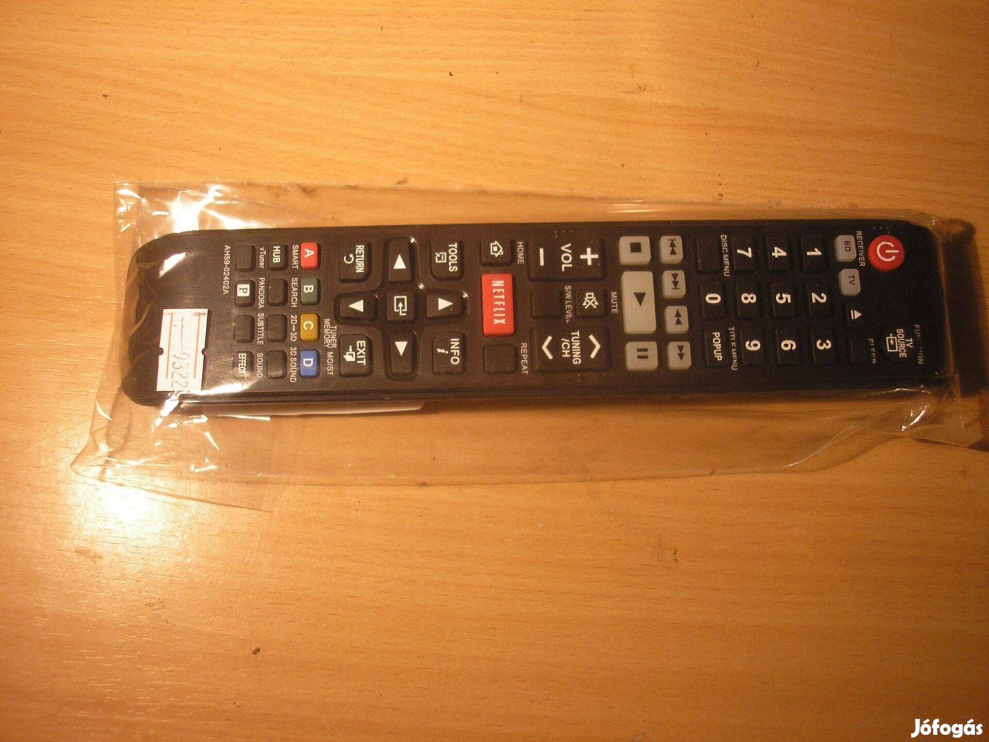 9322 Samsung BD Blueray távirányító Smart Netfilx