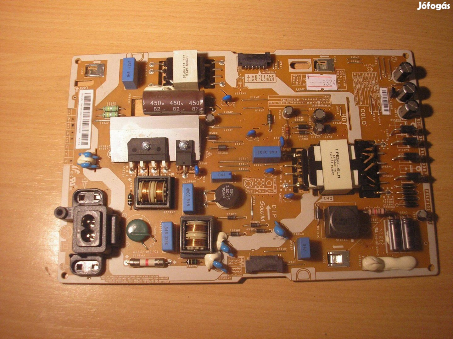 9324 Samsung UE49K5500 tápegység BN44-00872C L55E1_Ksm