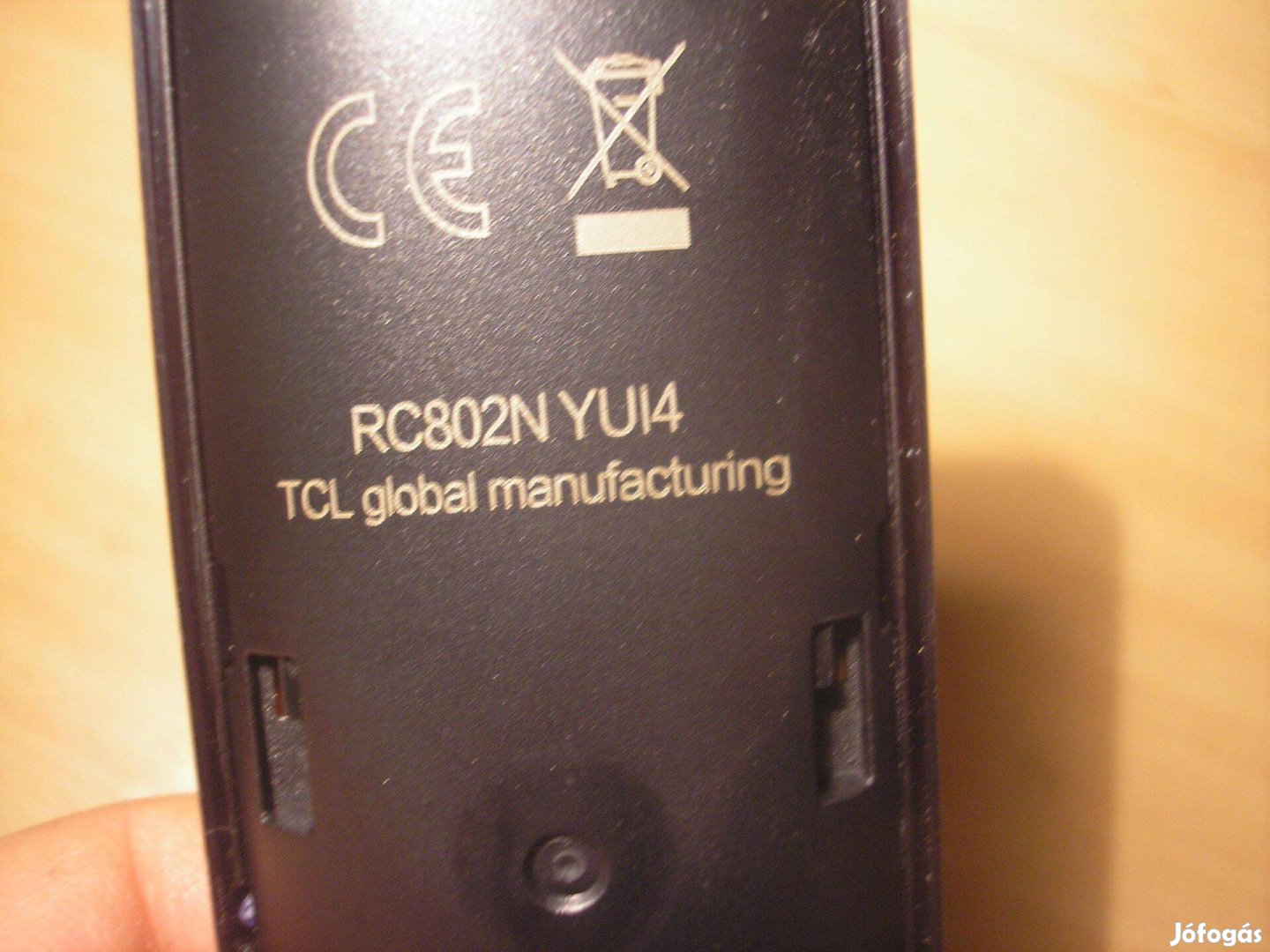 9392 TCL RC802N Yui4 LCD LED TV távirányító Bluetooth hangvezérlés