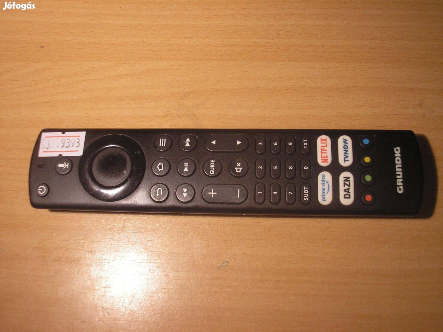 9393 Grundig ALD187R LCD LED TV távirányító