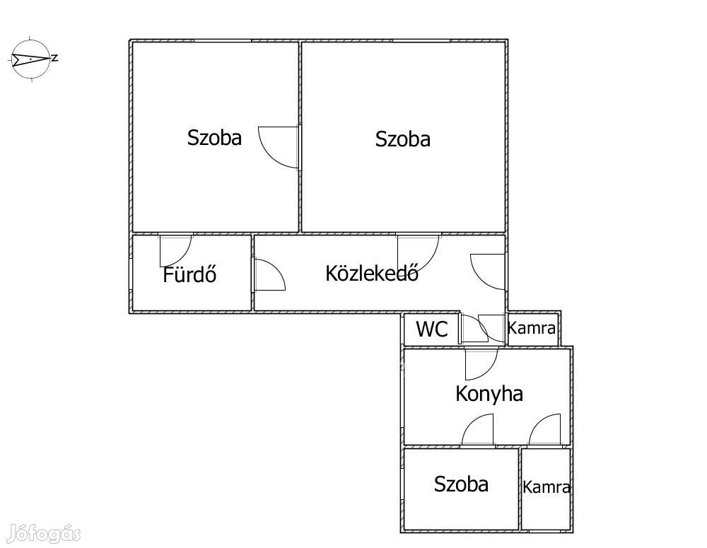 93 nm-es lakás eladó Pécs