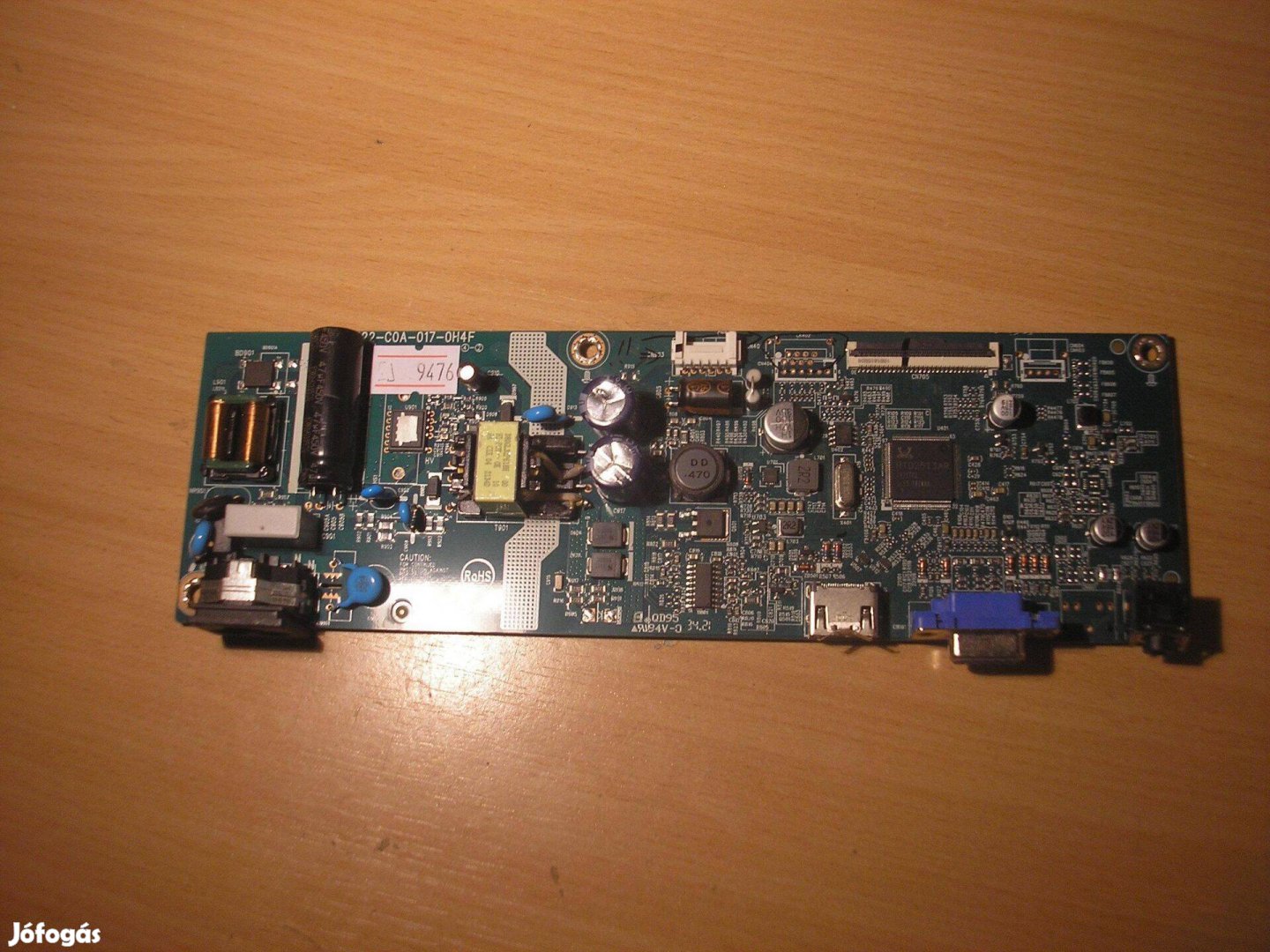 9476 sérült Philips monitor scaler mainboard 715GA522-C0A-017-0H4F