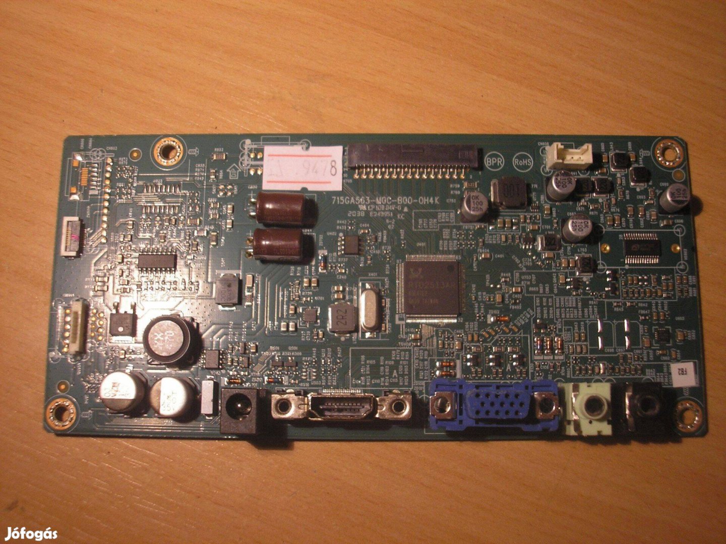 9478 Philips 271E1SC scaler mainboard 715GA563-M0C-B00-0H4K