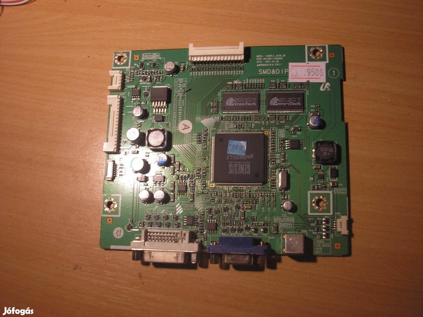 9508 Samsung Syncmaster 245B scaler mainboard BN41-00866A Hubble_245_S