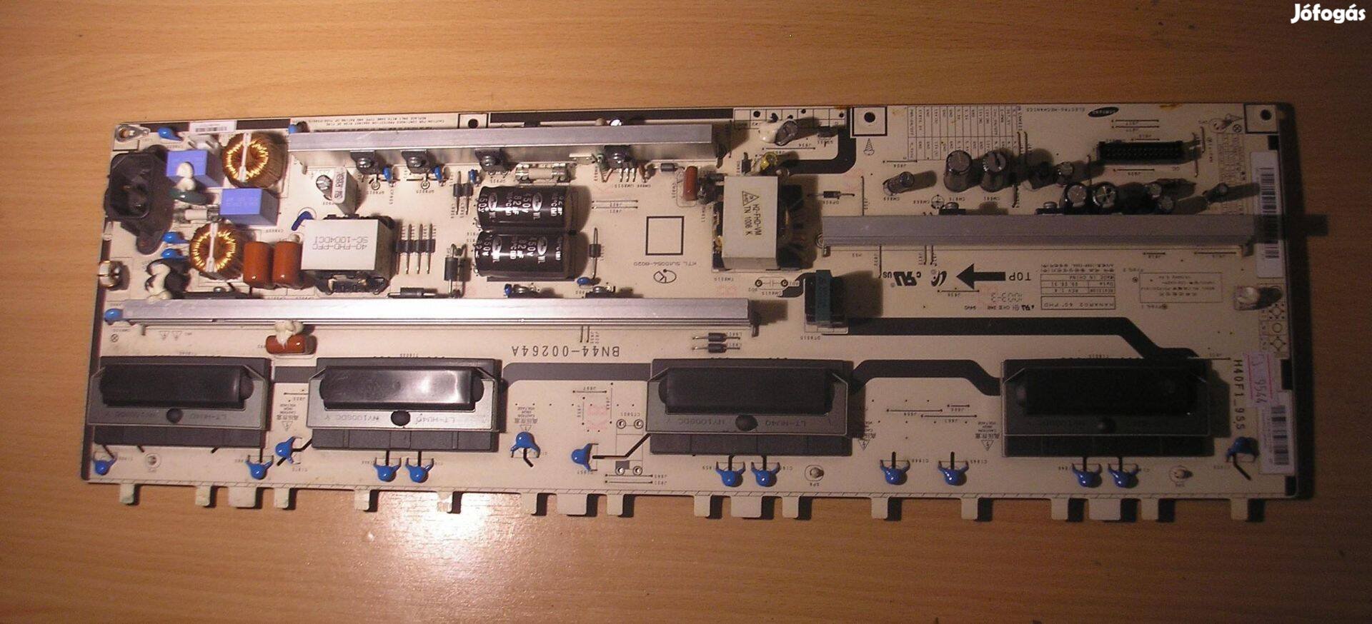 9544 Samsung LE40B620 tápegység BN44-00264A Psiv231I01A Hanaro2 40" FH