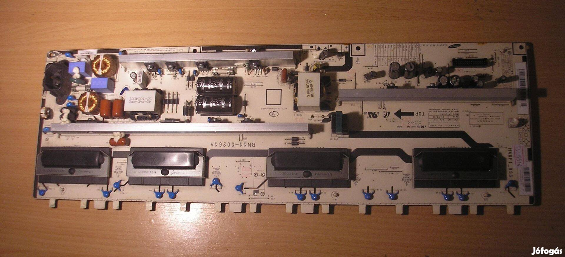 9544 Samsung LE40B620 tápegység BN44-00264A Psiv231I01A Hanaro2 40" FH