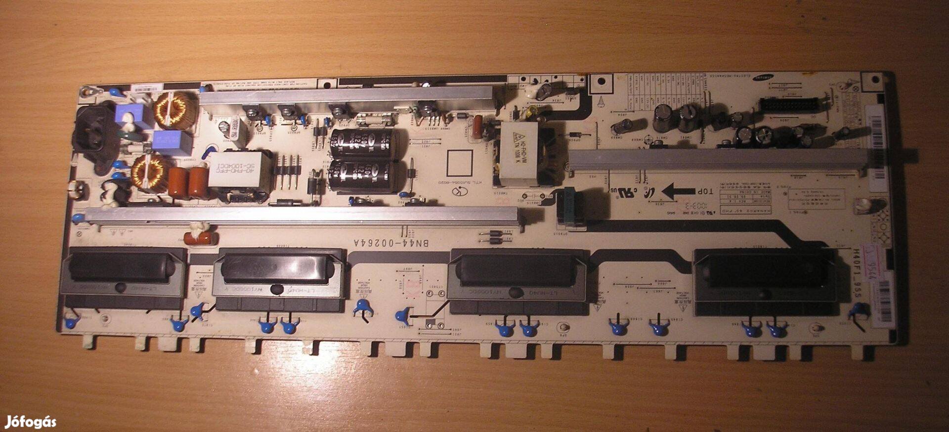 9544 Samsung LE40B620 tápegység BN44-00264A Psiv231I01A Hanaro2 40" FH