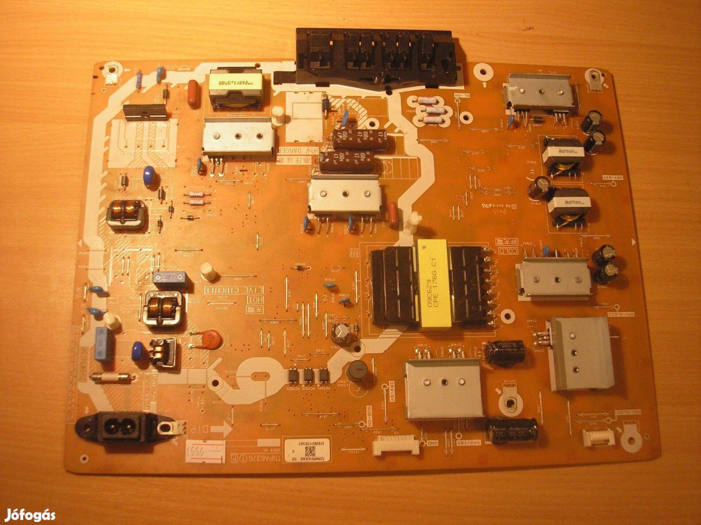 9557 Panasonic TX-49EX600B tápegység Tnpa6376 1P Tzrnp01Ekwe