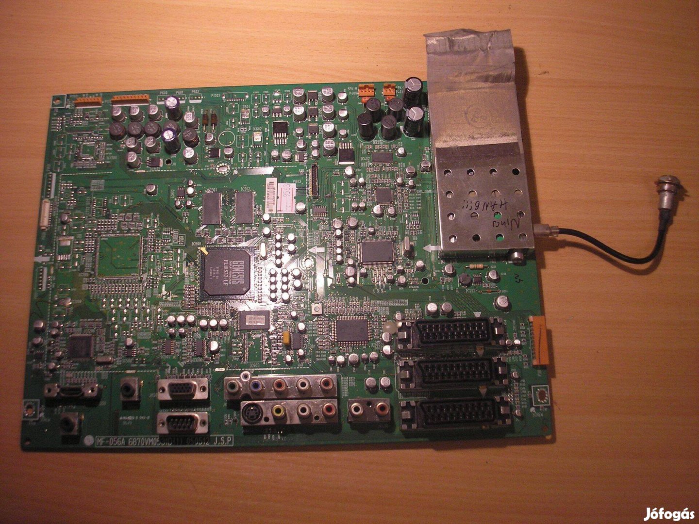 9563 hanghibás LG 42PX3RV mainboard 6870VM0531D