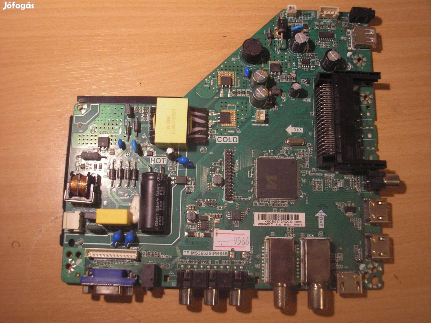 9566 dyras mainboard TP.MS3663S.PB818 V320BJ8-Q01 C1