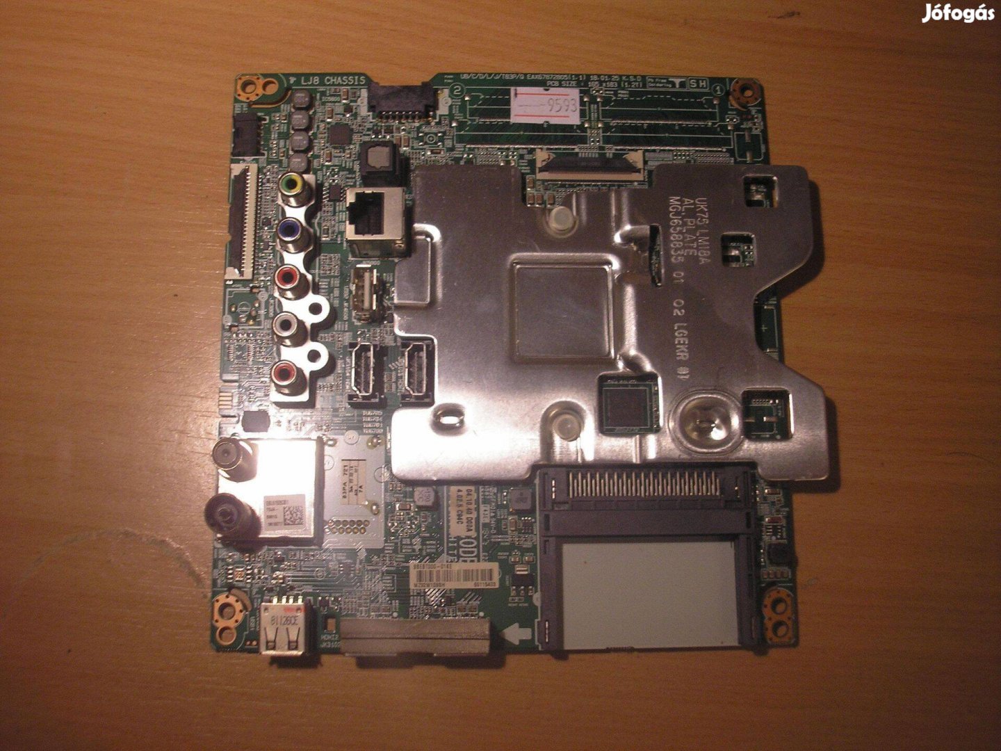 9593 LG 50UK6950 mainboard EAX67872805 (1.1) 98EBT000-01KE