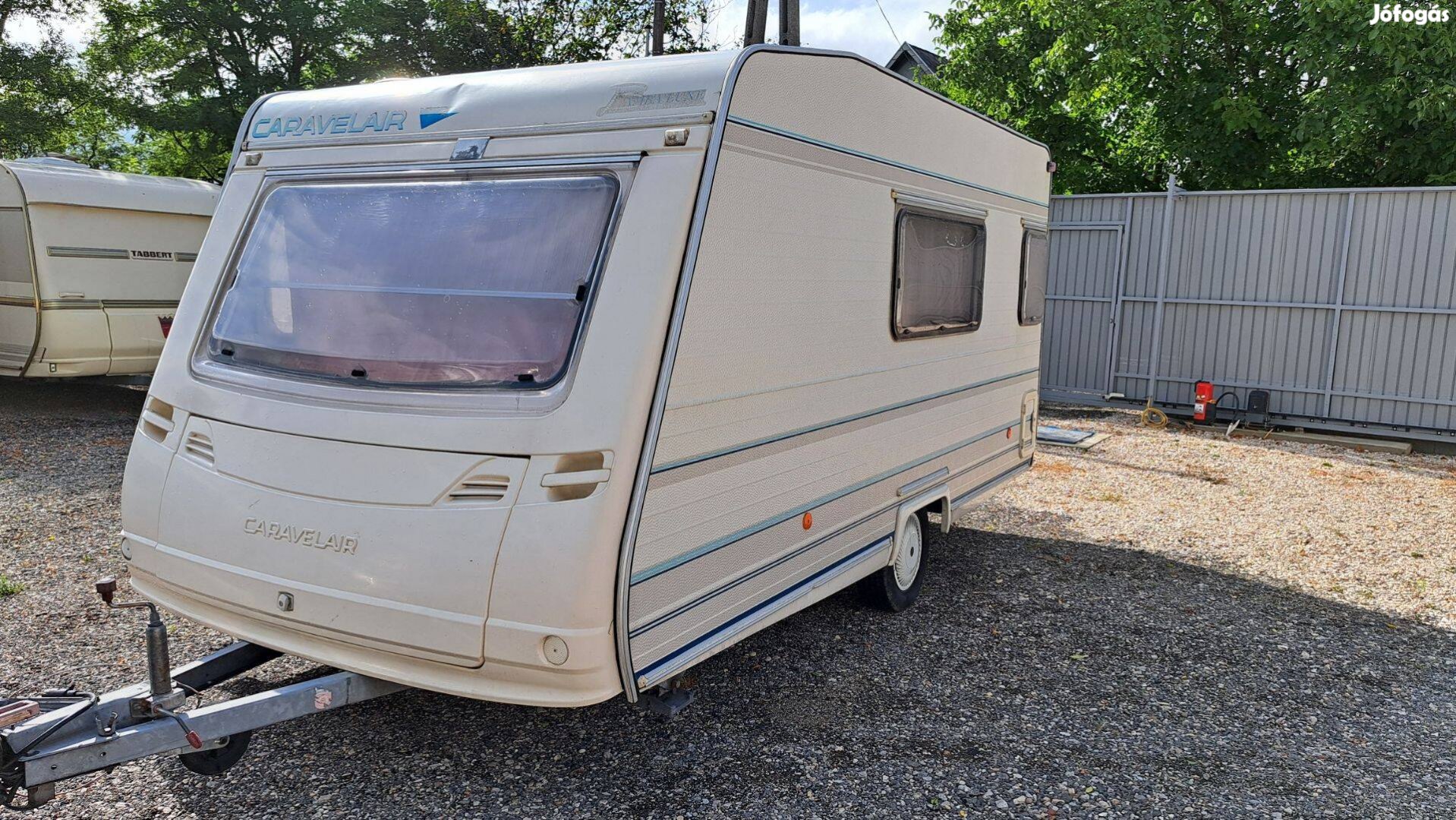 95-ös Caravelair 450 lakókocsi!