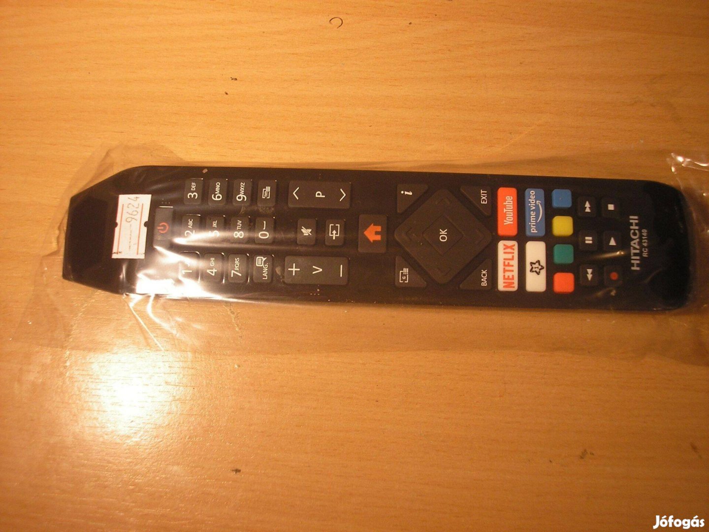 9624 Hitachi Vestel RC43140 SMART LED TV távirányító