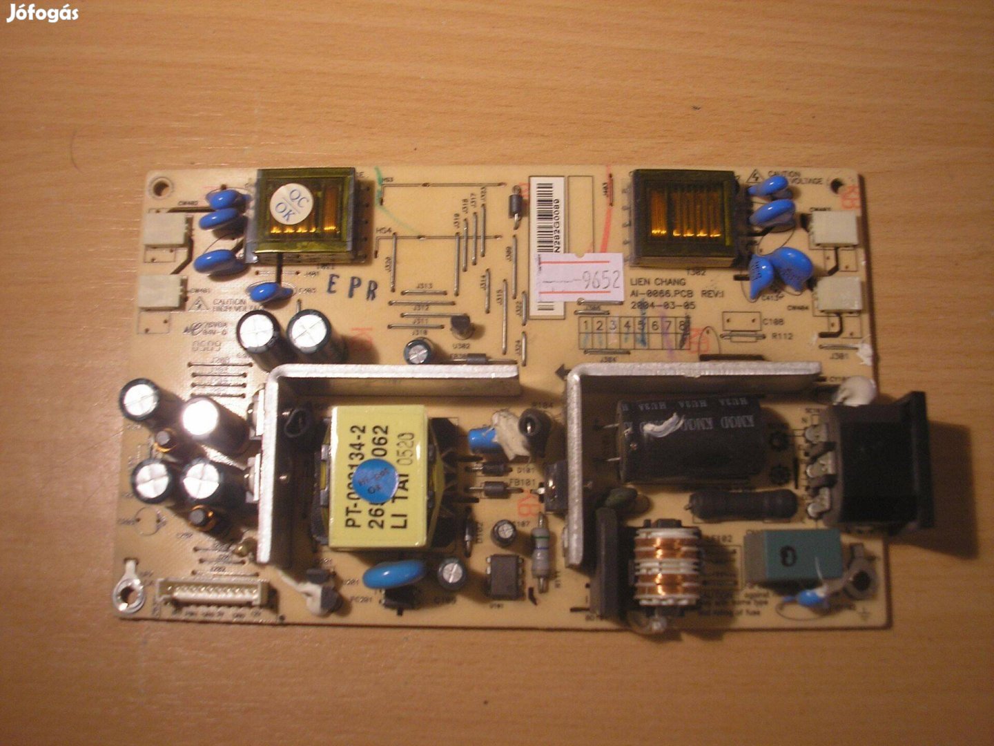 9652 LG Flatron L1715S tápegység AI-1166.PCB REV:1