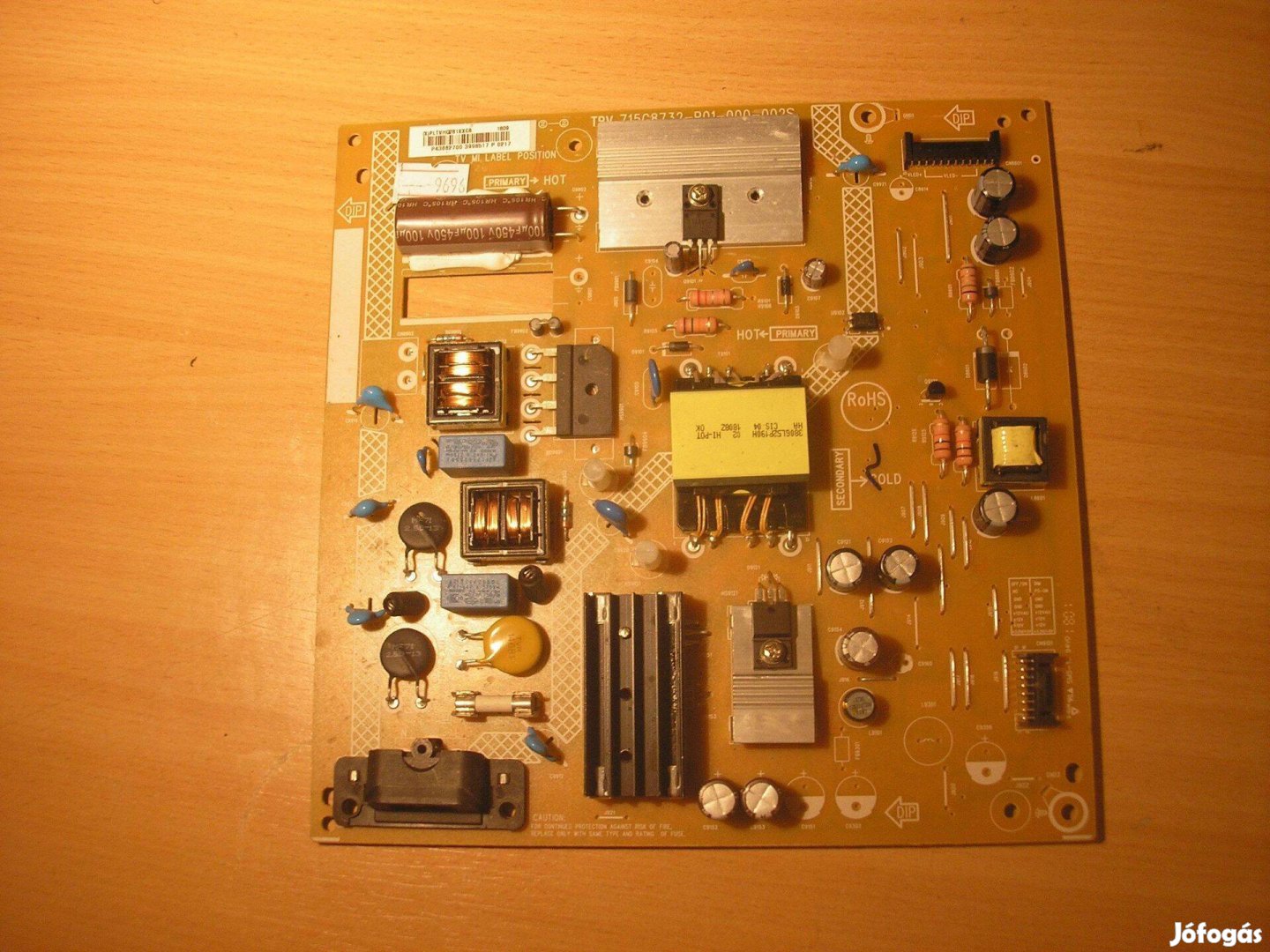 9696 Philips 43Pfs4132/12 tápegység TPV 715G8732-P01-000-002S Pltvh028